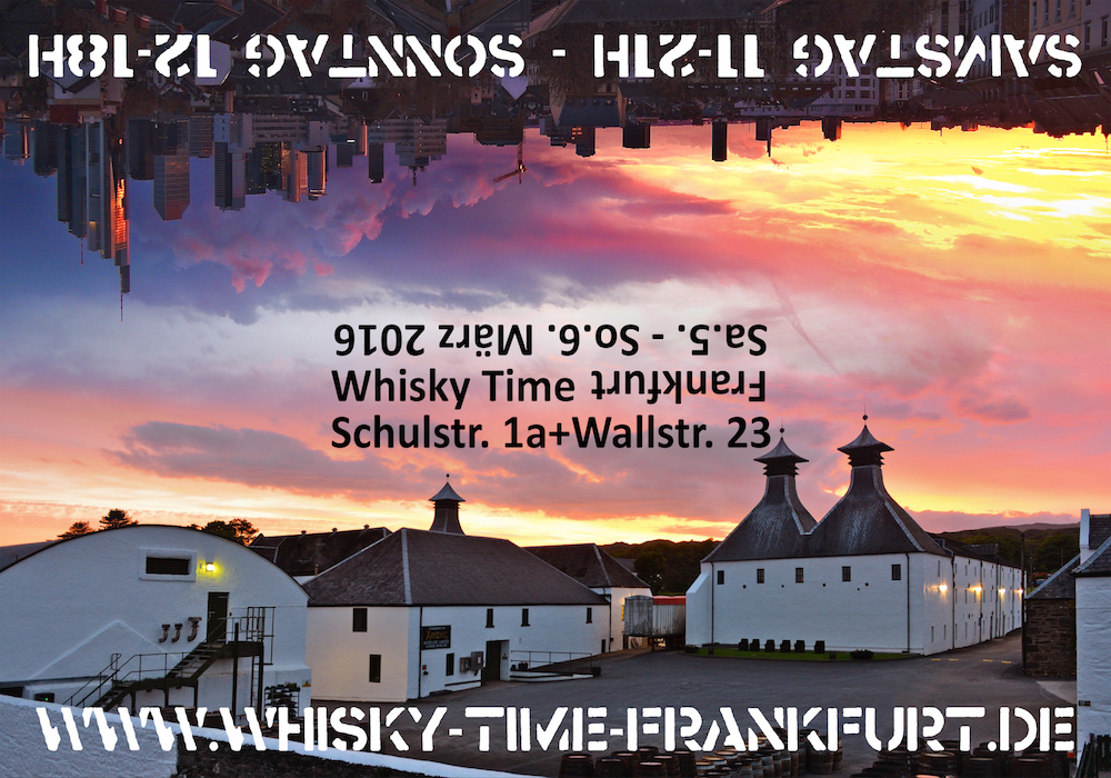 Whisky Time Frankfurt Plakat 2015-2016