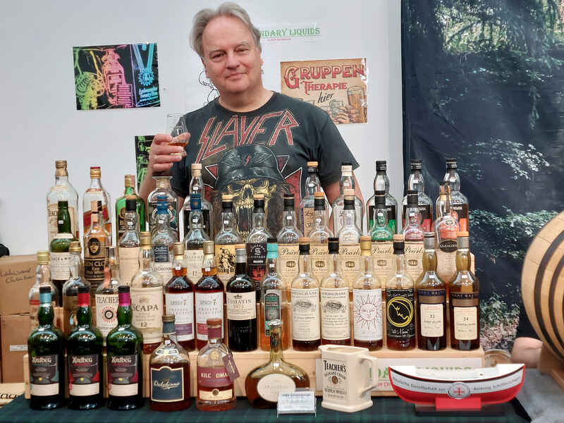 Ausstellungsstand von Legendary Liquids