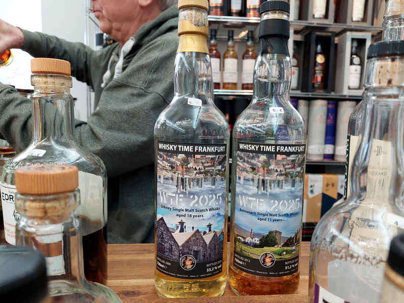 WTF Abfüllung von Whisky Spirits