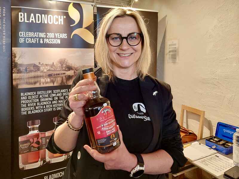 Whiskyflasche von Wolfburn