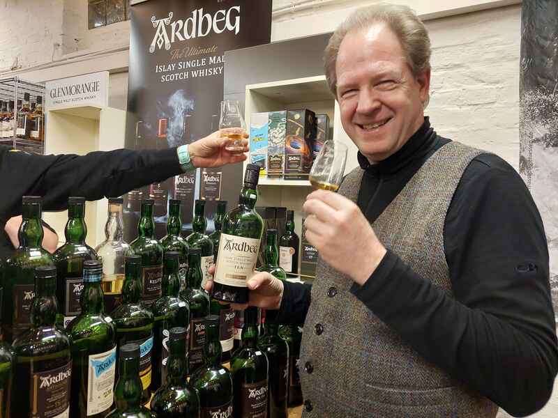 Messestand von Ardbeg