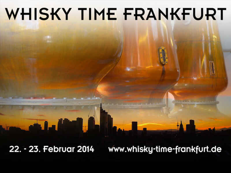Whisky Time Frankfurt Plakat von 2014